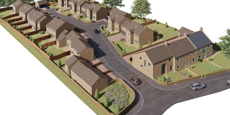 Loughber Croft Barnoldswick 3D model view trimmed