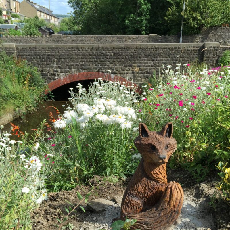 valley gardens newly installed fox