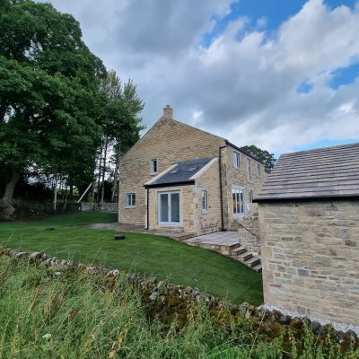 photo of Loughber Croft phase 1 house side off Ben Lane in Barnoldswick